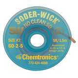 Soder-Wick No-Clean SD .060" ESD 5' Spool, 10-pack VacuPak Can redirect to product page